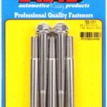 M10 x 1.25 x 90 hex SS bolts (5pcs)