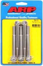 M10 x 1.25 x 90 hex SS bolts (5pcs)