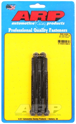 E7773FE8-0D39-4EF3-15B9-B16617E25A97 "1/4""-20 x 4.250 12pt black oxide bolts" (5pcs) - Image 1