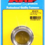 -16 female O ring steel weld bung