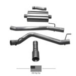 Corsa Cat-Back 3" Single Side Single 4" Gladiator 3.6 20-23