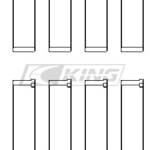 King Conrod Bearing Shell SUBARU EJ20/EJ22/EJ25