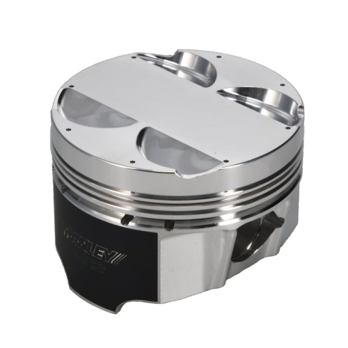 E810B5C7-3074-AD92-BA05-4FD7060DC899 Manley Piston Set Mits 2.0L 4G63 85.00mm B 1.248 CH -17.00cc - Image 1