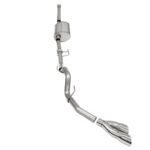 Corsa Cat-Back 3.0" Single Side Twin 4.0" F150 3.5 21-23