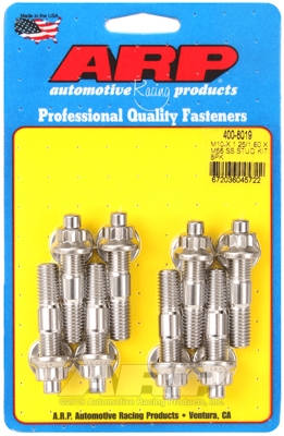 E9066E1A-8497-A5B4-5F36-76DC1A11194C ARP M10 X 1.25/1.50 X 55mm broached stud kit 8pcs - Image 1