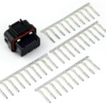 Haltech Plug and pins only - AMP 34 pin Key 2 - 4 Row 4 Key