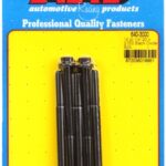 "1/4""-20 x 3.000 12pt black oxide bolts" (5pcs)