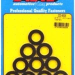 "9/16""ID 1""OD black washers"(10x)