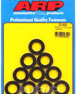 "9/16""ID 1""OD black washers"(10x)