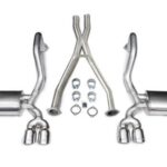 Corsa Cat-Back 2.5" Dual Rear Twin 3.5" Corvette C5