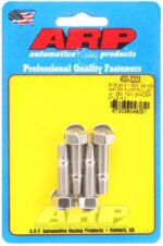 ARP 5/16-24x1.500 SS hex WP pulley w/ .250" fan spcr stud