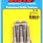 "5/16""-24 x 1.500 hex SS bolts" (5pcs)