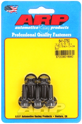 EBB912E6-FC0F-6F0F-D6CF-AC2ECBAD08FB "5/16""-18 x 0.750 12pt black oxide bolts" (5pcs) - Image 1