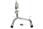 Corsa Cat-Back 2.75" Dual Rear Dual Outlet 4" Wrangler 07-18
