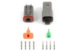 Haltech Plug & Pins Only Set DT-4 Conn (DT06-4S + DT04-4P) (