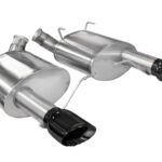 Corsa Axle-Back 3.0" Dual Rear Single 4" Mustang 5.0 '11-14