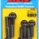 Big block Chrysler bellhousing bolt kit - Black Oxide 12 pt