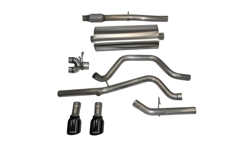 F09C29F0-014F-D468-67FB-11597CB94A0C Corsa Cat-Back 3.0" Dual Rear Single 4" Silverado 5.3 14-19 - Image 1