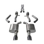 Corsa Cat-Back 2.75" Dual Rear Single 4.5" Charger 6.2/6.4