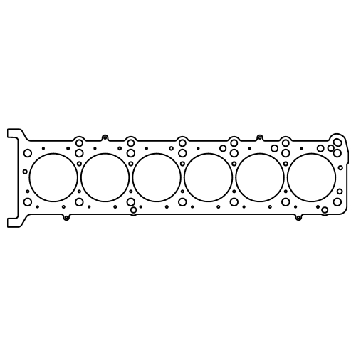 F15A79E3-2B78-56AC-C1CA-CFE19A9C5800 Cometic MERCEDES M120 V12 90mm-LHS.060" MLS-5 head - Image 1