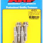 ARP 5/16-24x1.750 SS 12pt WP pulley w/ .500" fan spcr stud