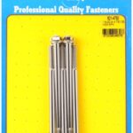 ARP 1/4-20 x 4.750 hex SS bolts