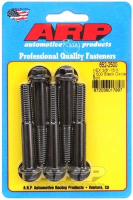 F182F3DD-D613-0F1F-F341-61EE6A2C41E9 "3/8""-16 X 2.500 hex black oxide bolts" (5pcs) - Image 1