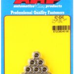 ARP 1/4-20 SS 12pt nut kit