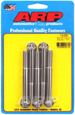 F1B0E9EA-02BD-90DD-40AD-6A56E02DC3FF "3/8""-24 x 3.250 12pt SS bolts" (5pcs) - Image 1