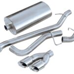 Corsa Cat-Back 3.0" Single Side Twin 4.0" Silverado 99-06