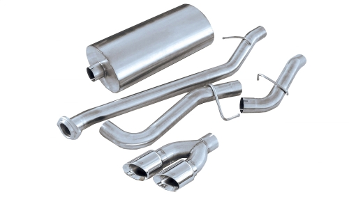 F1BF0983-5E93-EBC5-82E7-41F2A72B2453 Corsa Cat-Back 3.0" Single Side Twin 4.0" Silverado 99-06 - Image 1
