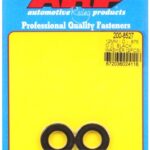 "M12 ID .875" OD .120"TH black washers (2pcs)