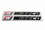 Wiseco Decal Bl/Rd New Logo 2Pcs. Sheet (23x2.5)