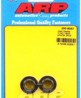 "7/16"ID .875"OD insert washers" (2pcs)