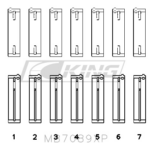 King Main Bearing Shell VAG VR6 2.8L