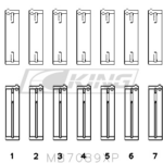 King Main Bearing Shell VAG VR6 2.8L