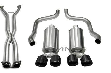 Corsa Cat-Back 2.5" Dual Rear Twin 3.5" Corvette C6