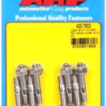 Cast alum covers SS valve cover stud kit