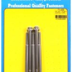 "1/4""-28 x 4.250 12pt SS bolts" (5pcs)