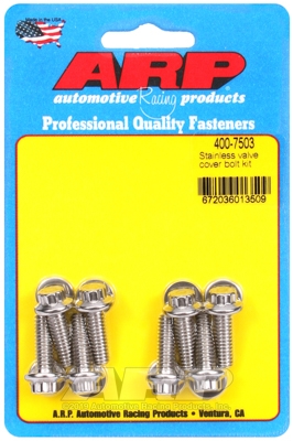 F4D90D82-D5E3-387E-1A15-9E5234A8AFD5 SS valve cover bolt kit - Image 1
