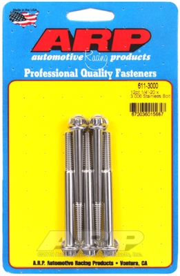 F6601F87-65AE-8199-E840-0C0FEC6D03F6 "1/4""-20 x 3.000 12pt SS bolts" (5pcs) - Image 1