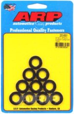 ARP M12 ID .875"OD chamfer black washers-3mm-10pcs
