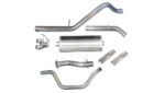 Corsa Cat-Back 3" Dual Rear Single 4" Silverado 6.2 07-09
