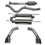 Corsa Cat-Back 2.5" Dual Rear Single 4.5" BRZ/GT86 12-20