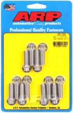 "3/8"" x 1.000 SS 12pt header bolt kit"