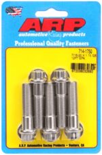 "7/16""-20 x 1.750 12pt SS bolts" (5pcs)