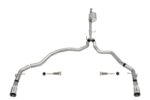 Corsa Cat-Back 3.0" Dual Rear Single 4.0" F150 5.0 21-23