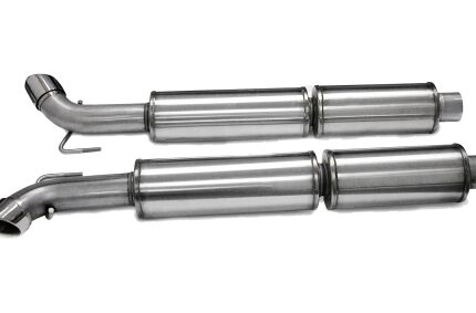 Corsa Cat-Back 3.0" Dual Side Single 3.0" Viper 03-10