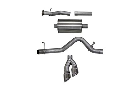 Corsa Cat-Back 3.0" Single Side Twin 4.0" Colorado 3.6 17-22