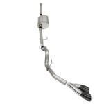 Corsa Cat-Back 3.0" Single Side Twin 4.0" F150 5.0 21-23